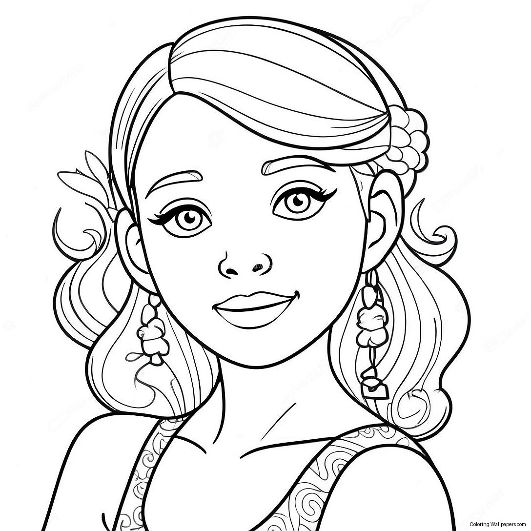 Zoe Coloring Page (68184-53963)