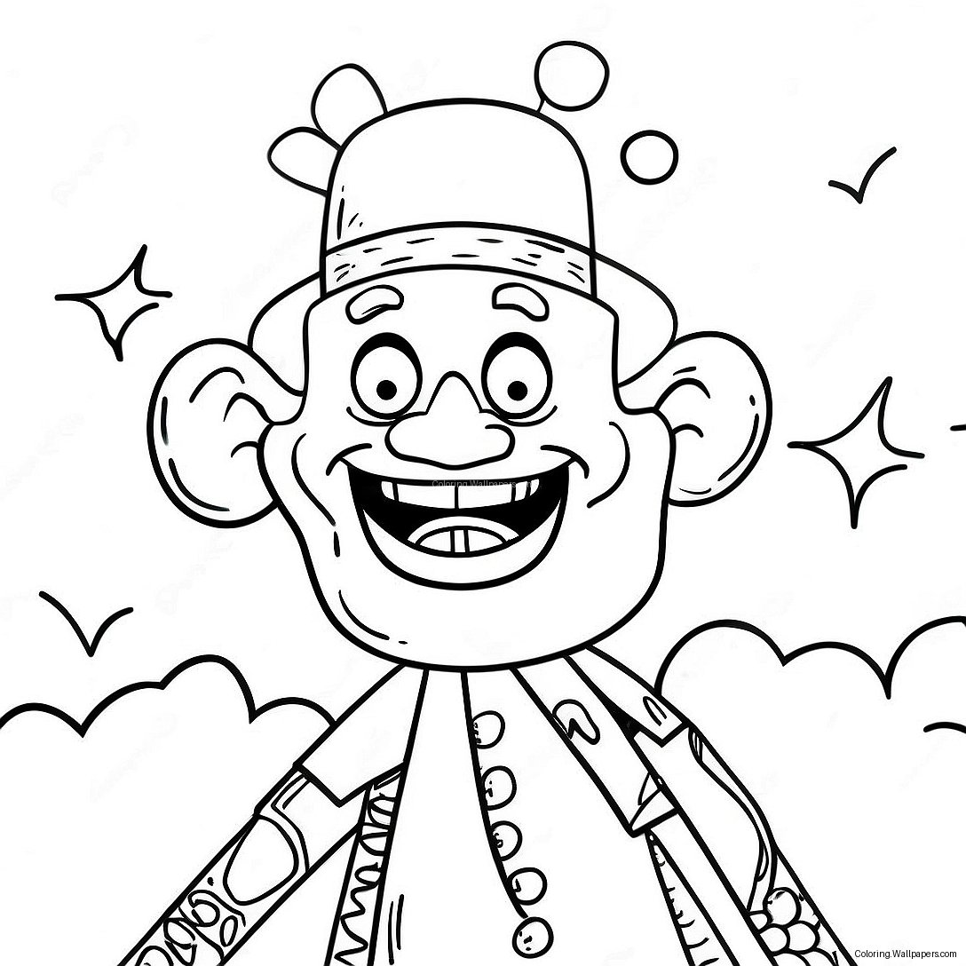 Zozobra Coloring Page 31346