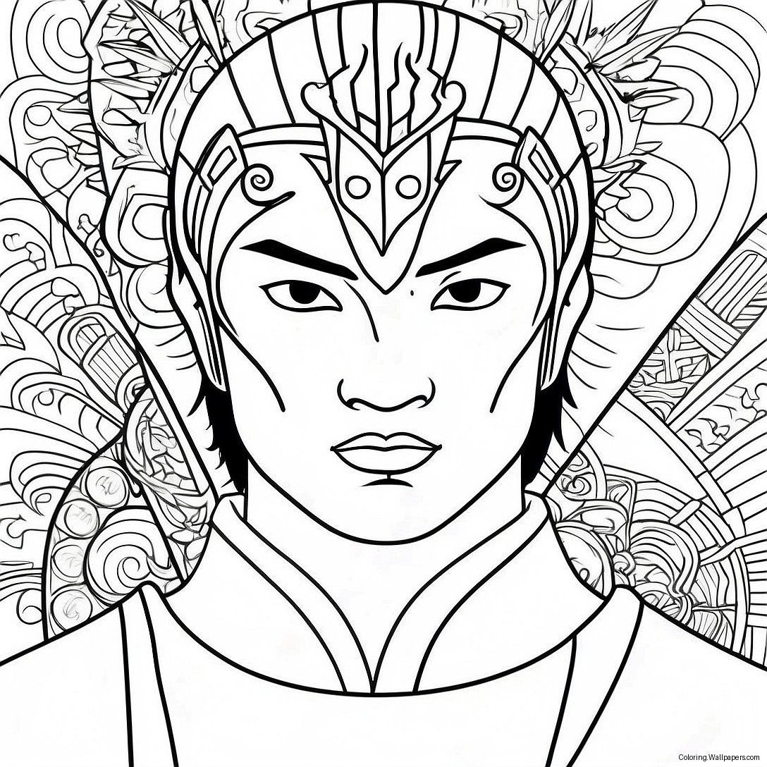 Zuko Coloring Page 42511