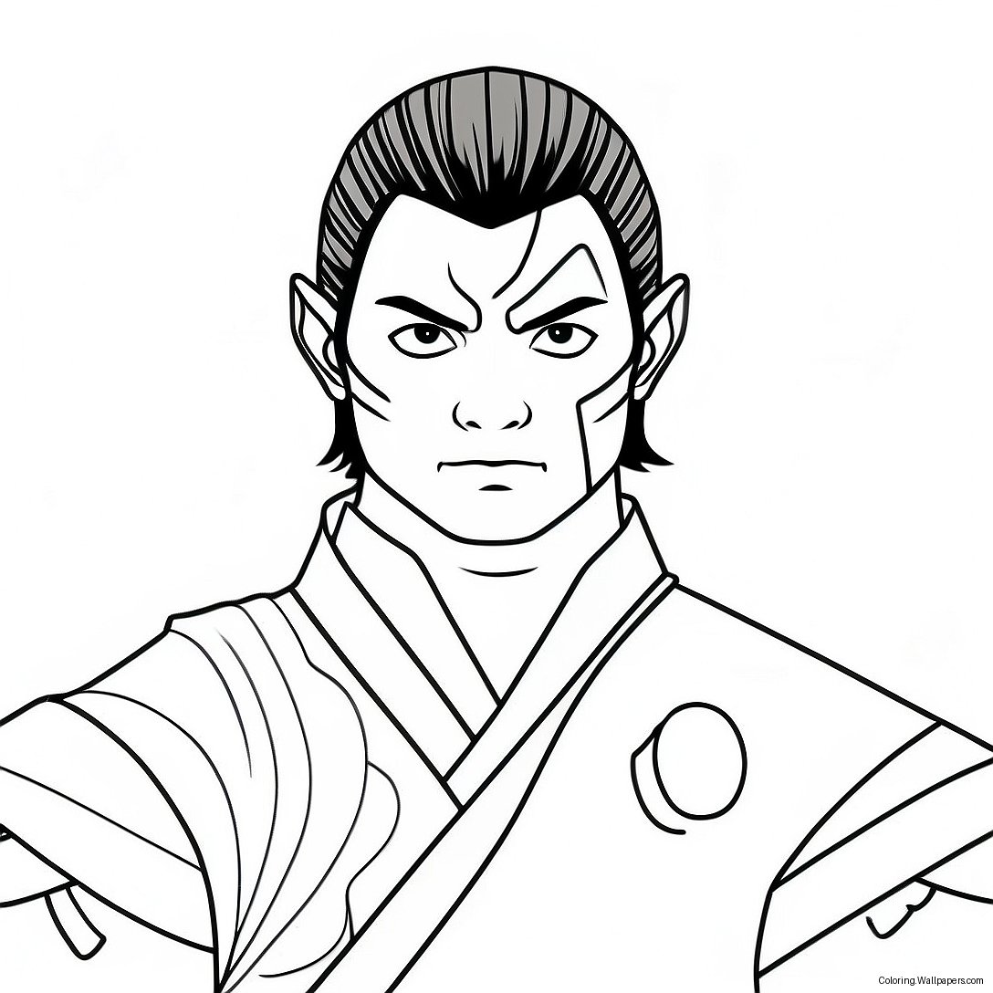 Zuko Coloring Page 42512