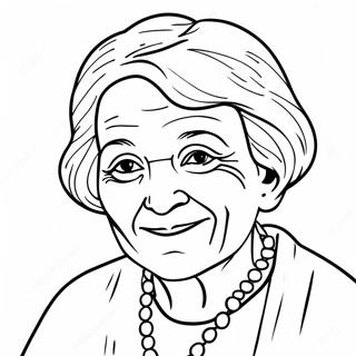 Grandma Coloring Page 10000-8042