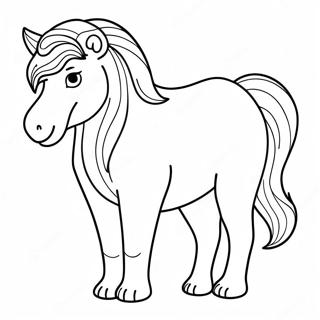 Thick Line Animal Coloring Page 10060-8089