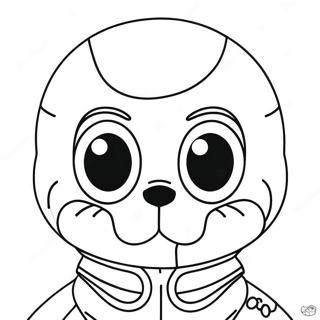 Sans Coloring Pages