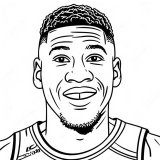 Giannis Antetokounmpo Coloring Page 10090-8117