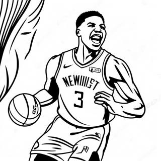 Giannis Antetokounmpo Coloring Page 10090-8118