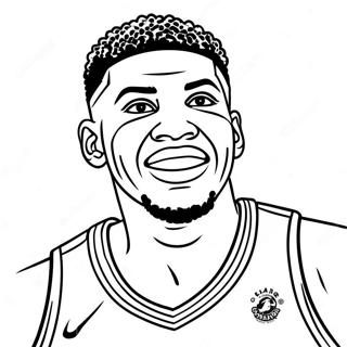 Giannis Antetokounmpo Coloring Page 10090-8120