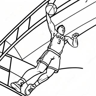 Giannis Dunking Basketball Coloring Page 10091-8113