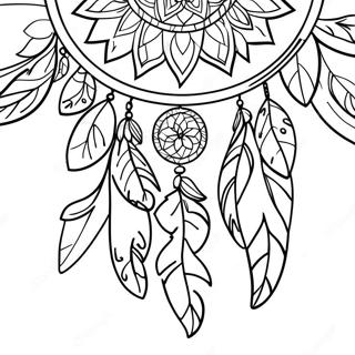 Dream Catcher Coloring Pages