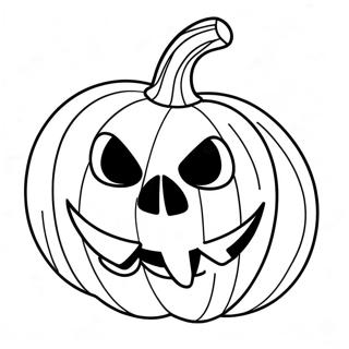 Jack O Lantern Coloring Page 10110-8140