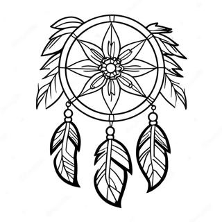 Dream Catcher Coloring Pages