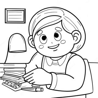 Coping Skills Coloring Page 10130-8152