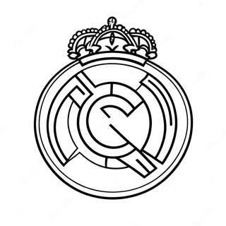 Real Madrid Logosu Boyama Sayfası 10180-8186