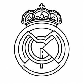 Real Madrid Logosu Boyama Sayfası 10180-8187