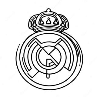 Real Madrid Logosu Boyama Sayfası 10180-8188