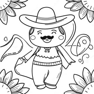 Cinco De Mayo Coloring Pages