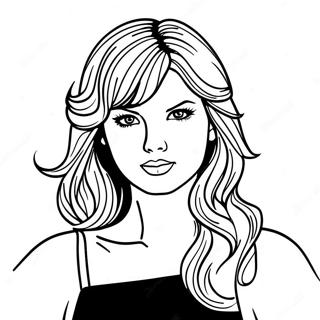 Reputation Taylor Swift Coloring Page 10230-8228