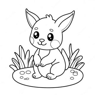 Cute Mini Animals Coloring Page 10240-8233