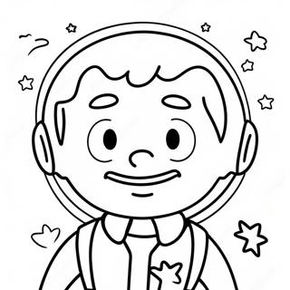 Fallout Vault Boy Coloring Page 10290-8270