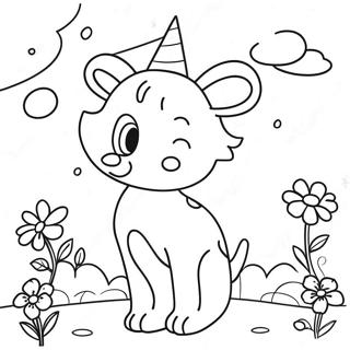 Whimsical W Coloring Page 10301-8278