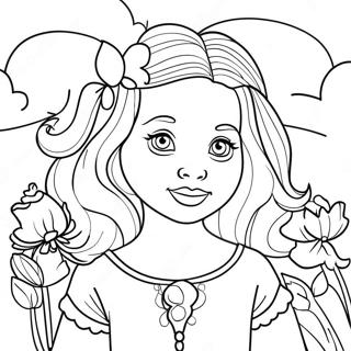 Whimsical W Coloring Page 10301-8279