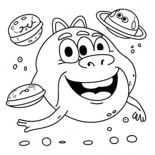 Nickelodeon Coloring Page 10310-8287