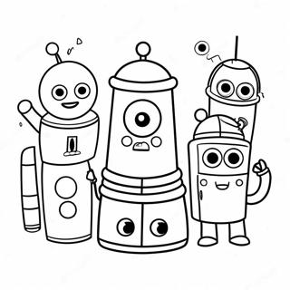 Storybots Boyama Sayfası 10320-8290