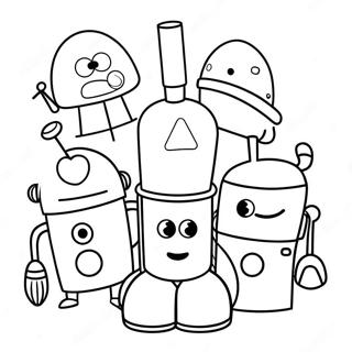 Storybots Coloring Page 10320-8292