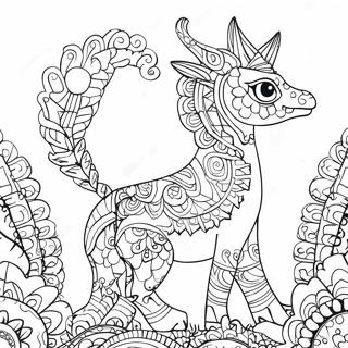 Page À Colorier D'alebrije 10360-8326