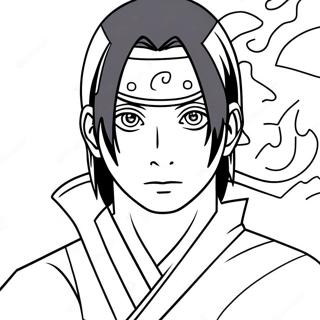 Itachi Uchiha Ausmalbild 10370-8329