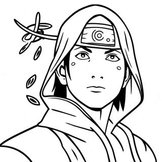 Itachi Uchiha Coloring Page 10370-8331