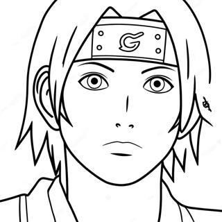 Itachi Uchiha Coloring Page 10370-8332