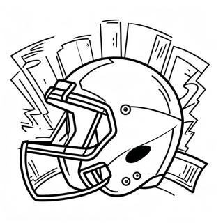 Super Bowl 58 Coloring Pages