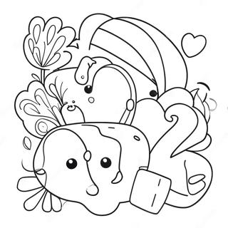 Days Of The Week Coloring Page 10470-8396