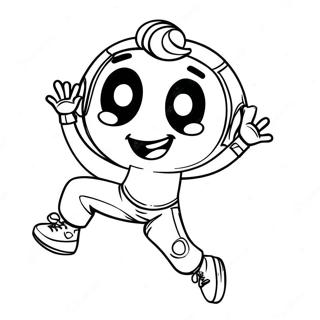 Tik Tok Coloring Pages