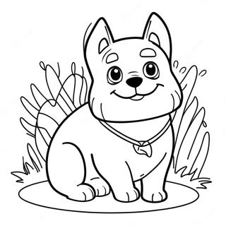 Dog Day Coloring Pages