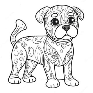 Dog Day Coloring Page 10520-8426