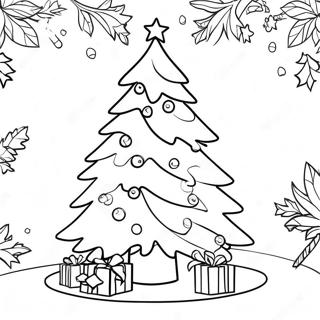 Vintage Christmas Coloring Pages