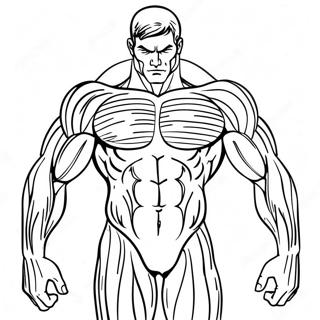 Muscles Anatomy Coloring Page 10560-8454