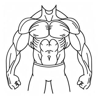 Muscles Anatomy Coloring Page 10560-8456