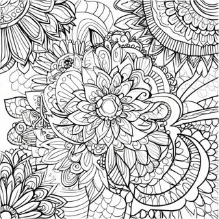 Creative Mandala Coloring Page 10600-8483