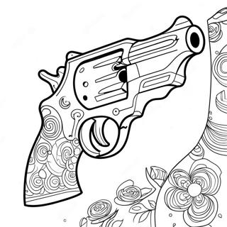 Gun Coloring Pages