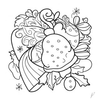 Christmas Cards Coloring Page 10660-8501