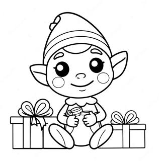 Elf Coloring Pages