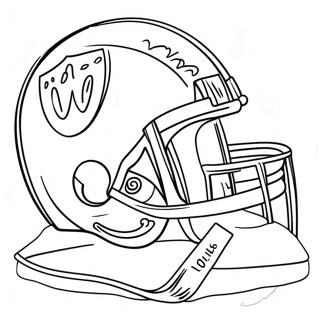 Super Bowl Coloring Page 10730-8553