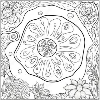 Plant Cell Coloring Pages