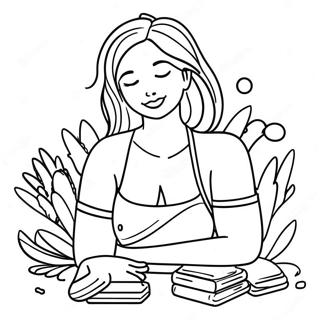 Self Care Coloring Page 10760-8547