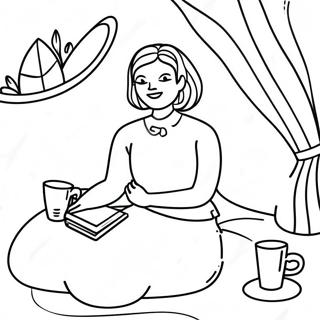 Relaxing Self Care Activities Coloring Page 10761-8541