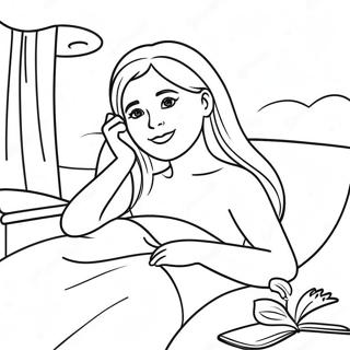 Relaxing Self Care Activities Coloring Page 10761-8543