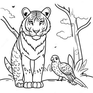 Wildlife Coloring Pages