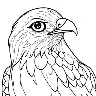 Hawk Coloring Page 10820-8588